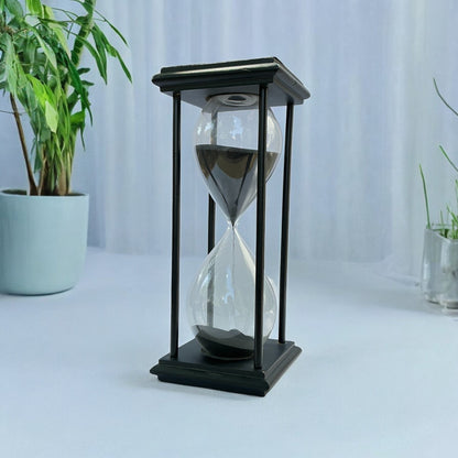 30-Minute Wooden Sandclock by Brass Enclave™