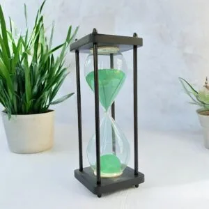 Wooden Hourglass