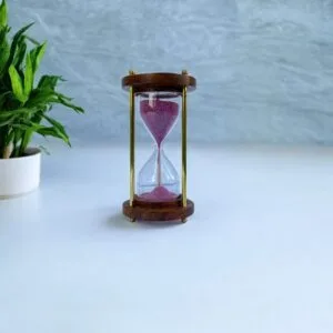 01-Minute Wooden Sandclock